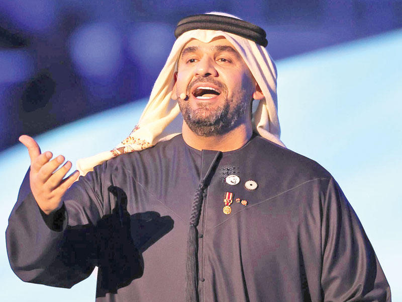 الفنان الإماراتي ​حسين الجسمي​ 