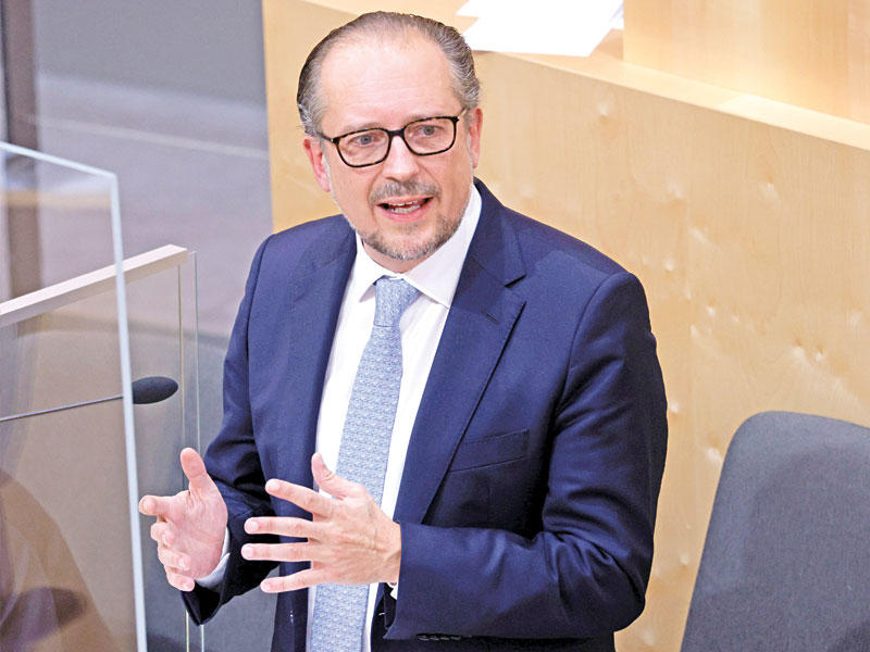 المستشار النمساوي الجديد ألكسندر شالنبرغ 