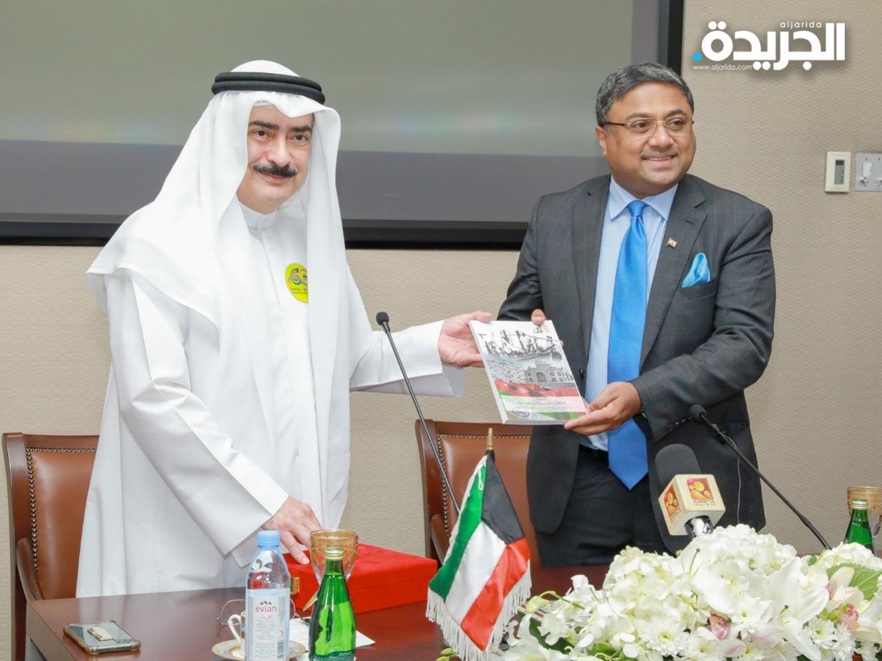 الأمين العام للمجلس الوطني للثقافة وسفير الهند