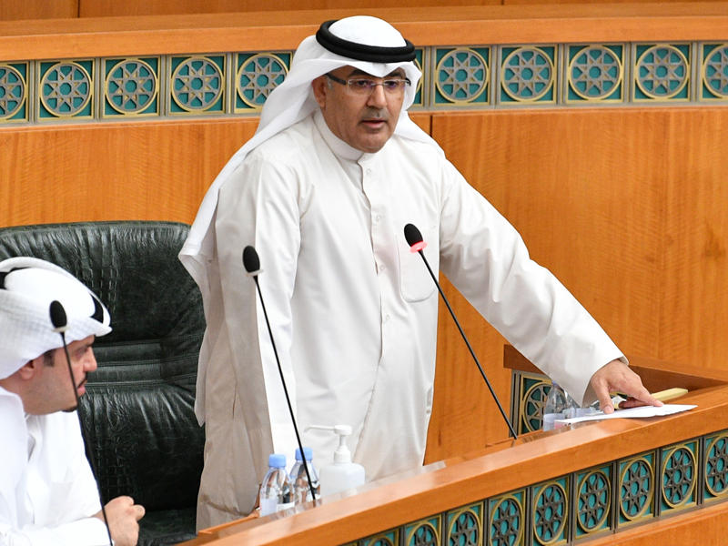 رئيس اللجنة المالية والاقتصادية في مجلس الأمة، النائب أحمد الحمد