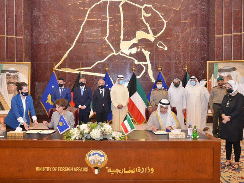 جانب من التوقيع على مذكرتي التفاهم بين البلدين 