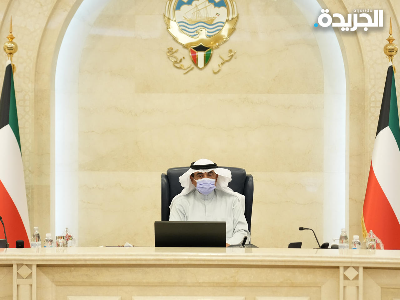 سمو الشيخ صباح الخالد مترئساً اجتماع مجلس الوزراء