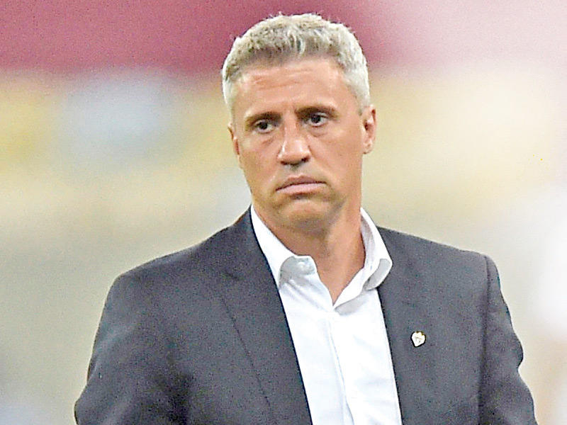 المدرب الأرجنتيني المهاجم الدولي السابق هرنان كريسبو