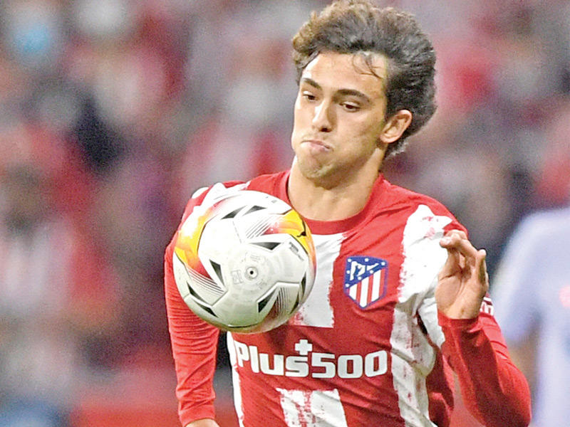 نجم وسط أتلتيكو مدريد الإسباني جواو فيليكس