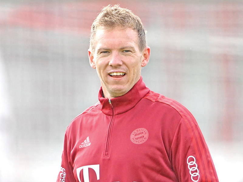  مدرب بايرن ميونيخ، يوليان ناغلسمان