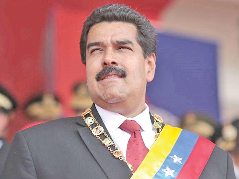  رئيس فنزويلا نيكولاس مادورو 