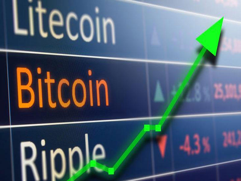 ارتفاع العملات الافتراضية