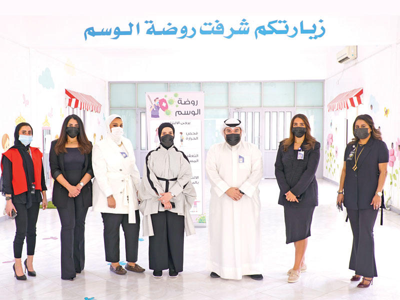 جانب من الزيارة