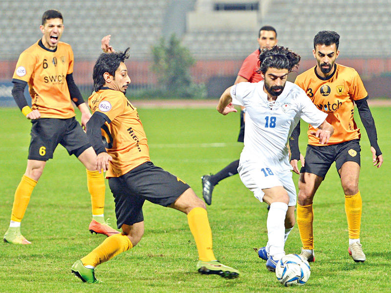 الحشان والتركماني في لقاء سابق 