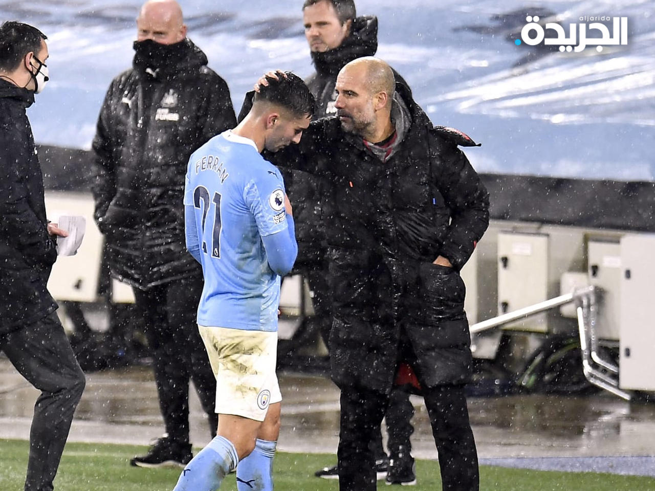 غوارديولا مع توريس