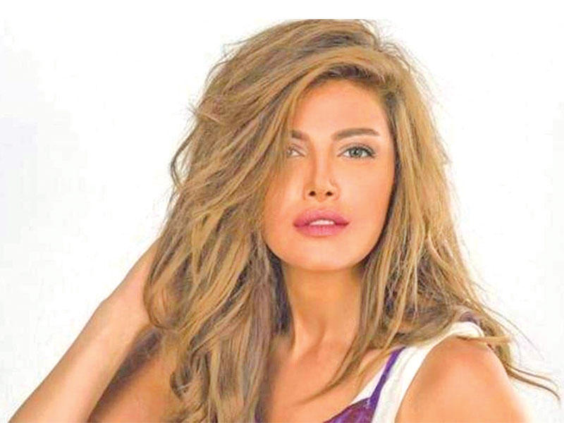 الفنانة ريهام حجاج 