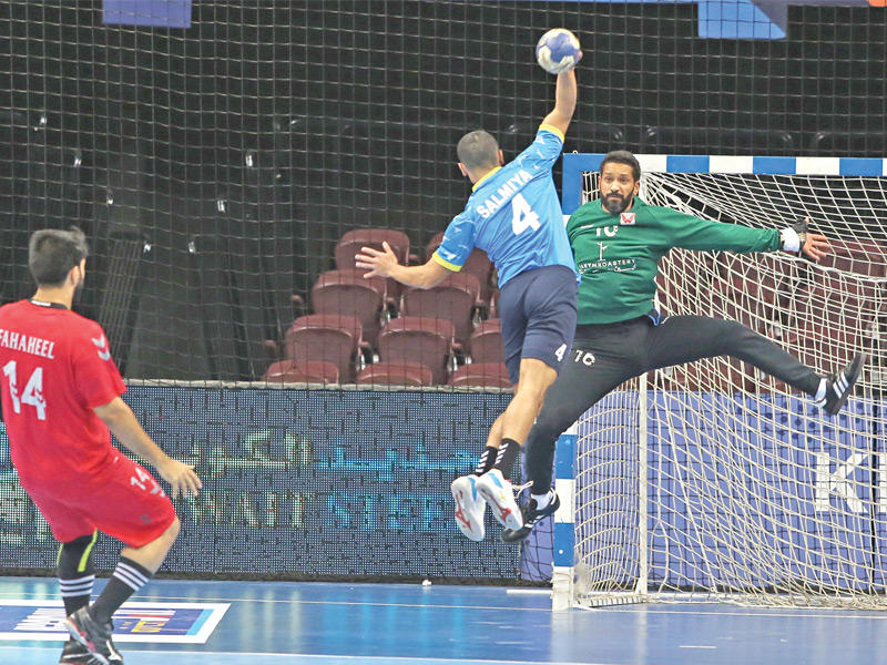 جانب من مباراة سابقة بين السالمية والفحيحيل 