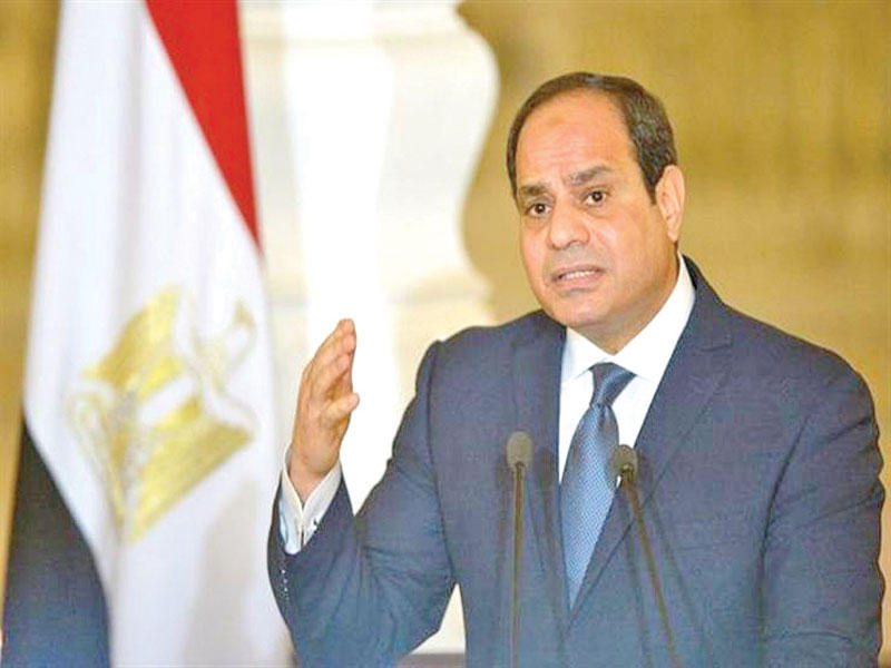 الرئيس المصري عبدالفتاح السيسي