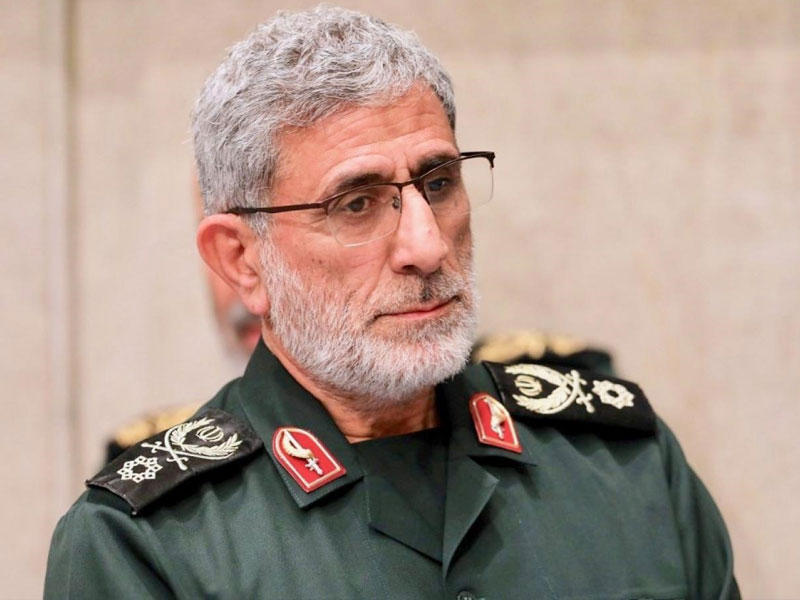 قائد «فيلق القدس» اللواء اسماعيل قآني 