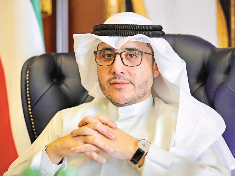  وزير الخارجية وزير الدولة لشؤون مجلس الوزراء، الشيخ الدكتور أحمد الناصر
