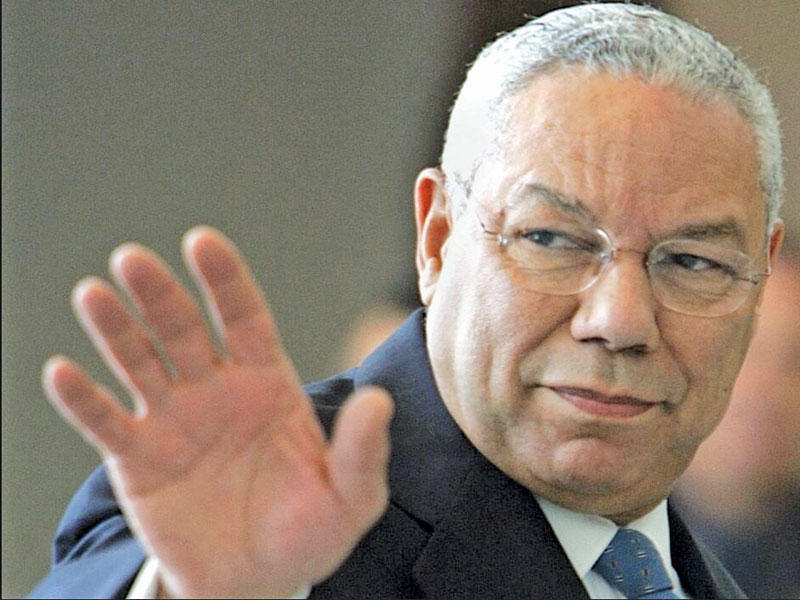 وزير الخارجية الأسبق كولن باول