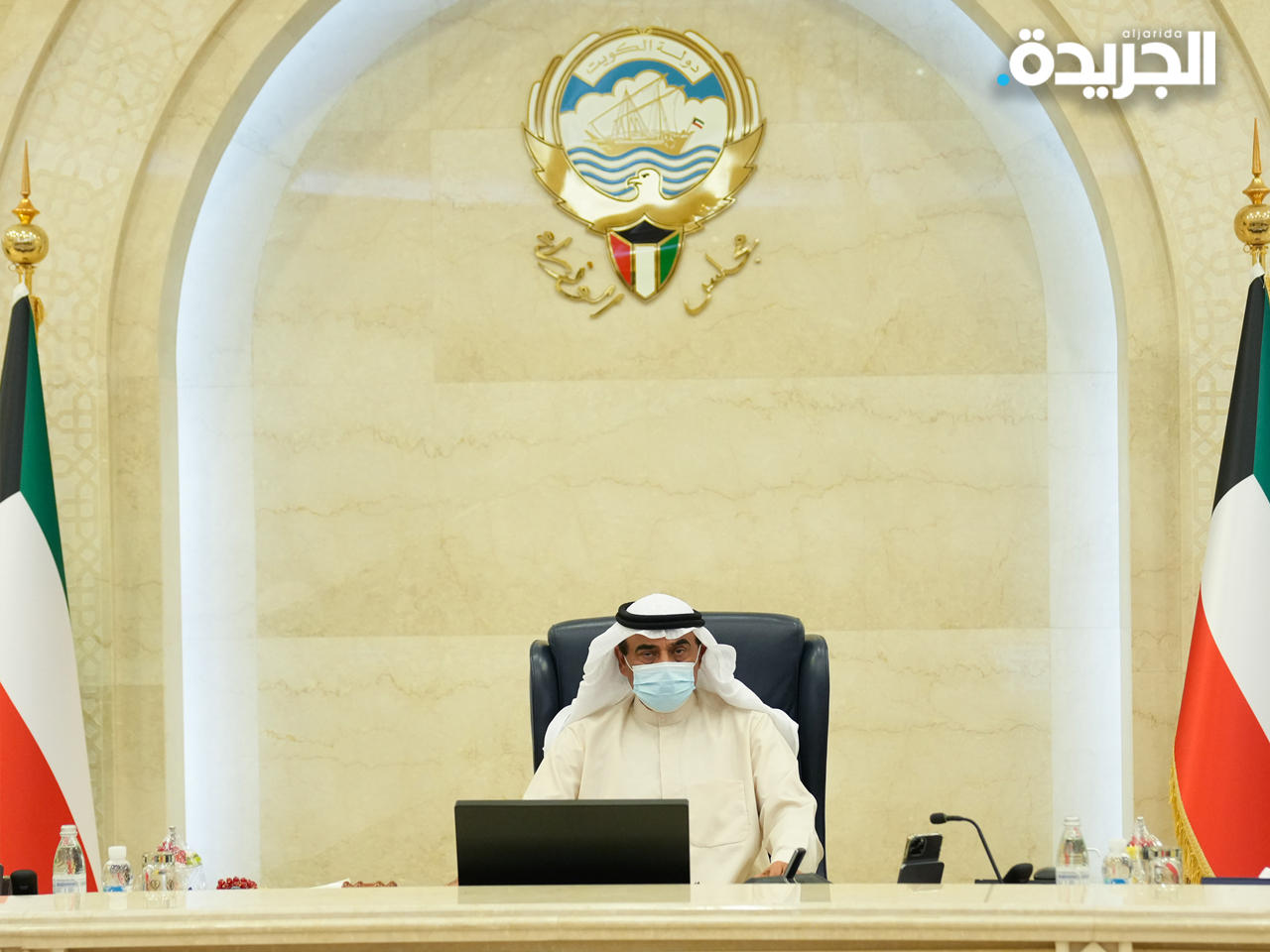 سمو الشيخ صباح الخالد مترئساً اجتماع مجلس الوزراء