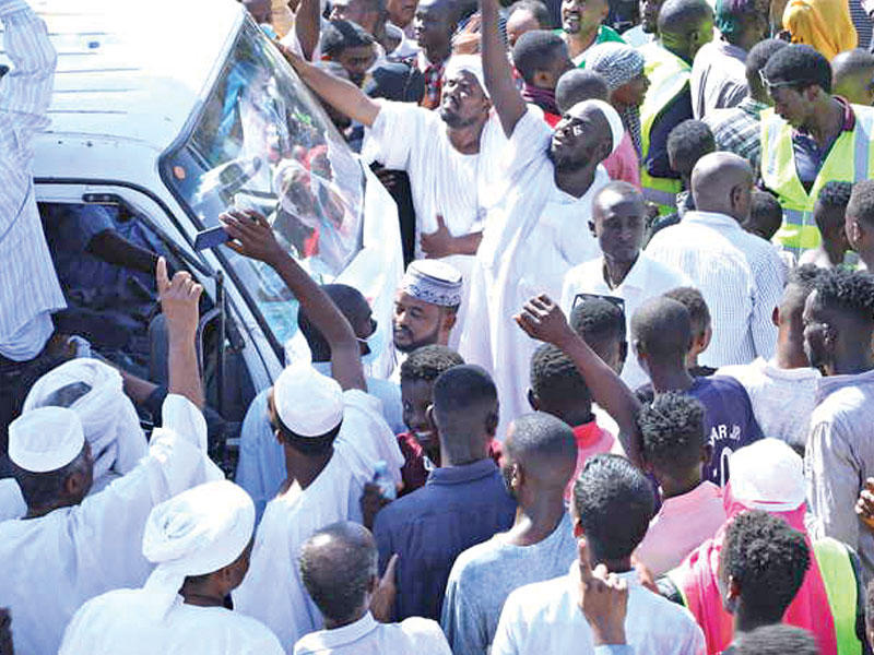 تظاهرات في السودان 