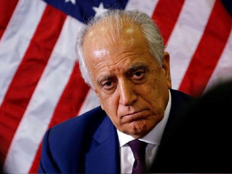 مبعوث الولايات المتّحدة إلى أفغانستان زلماي خليل زاد 