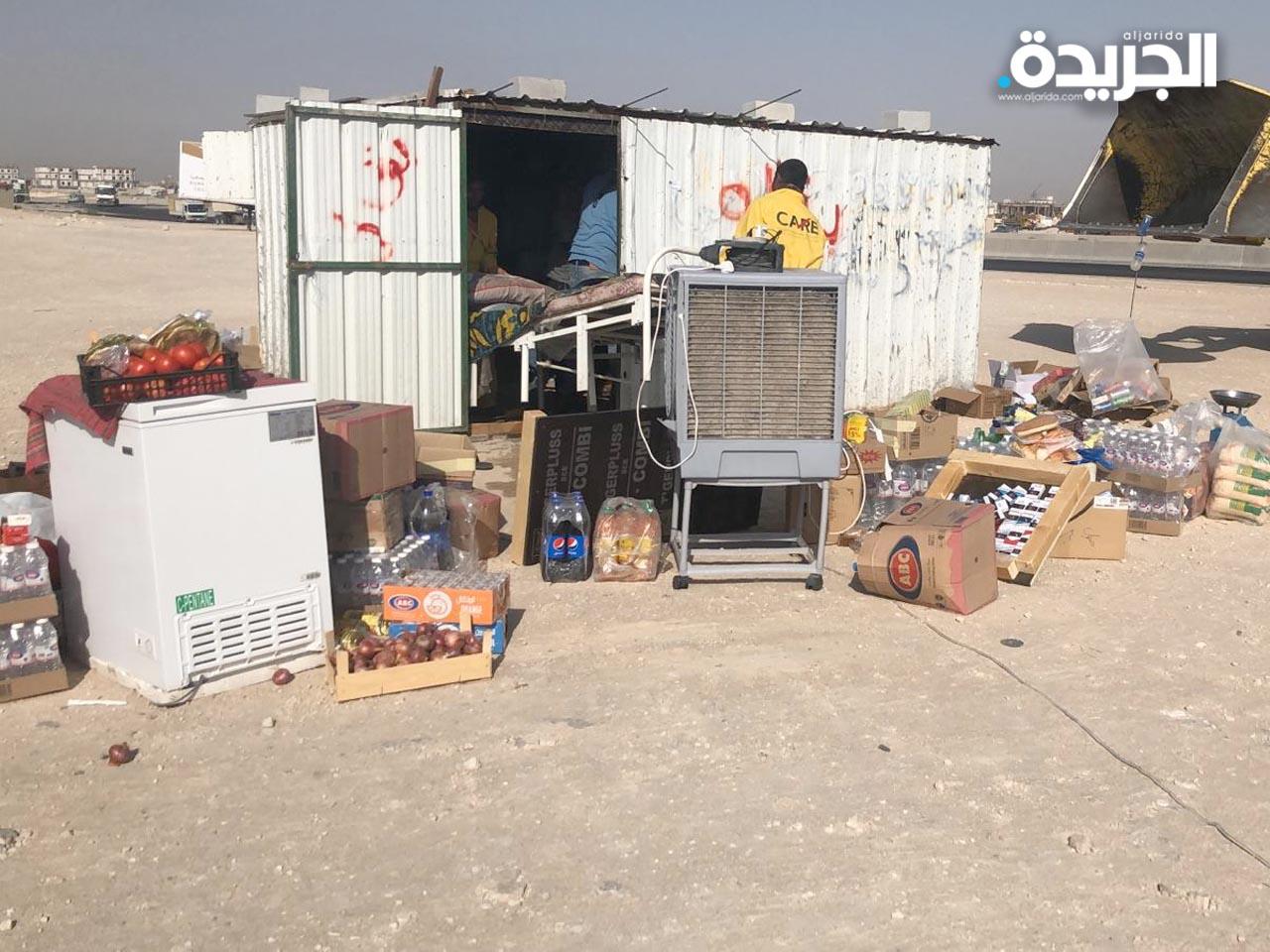 إزالة 24 عائق في بعض مواقع مدينة المطلاع السكنية