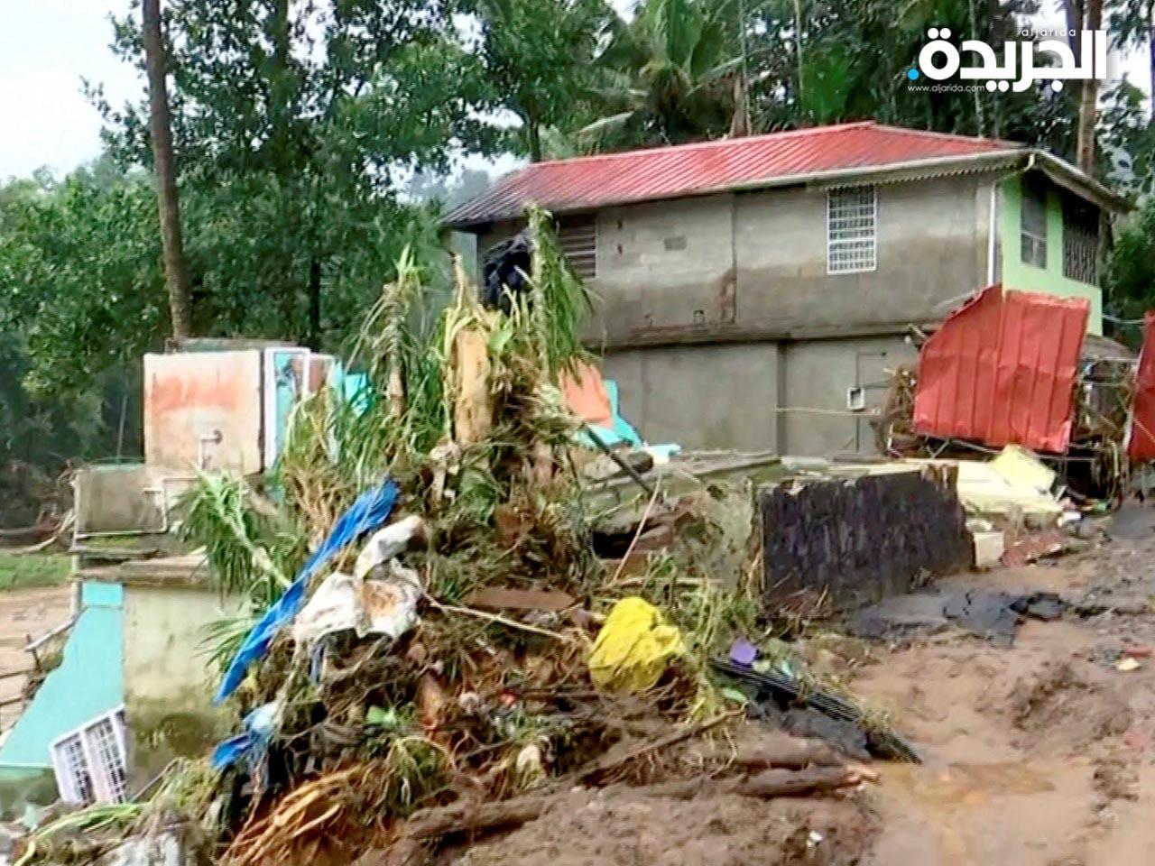 فيضانات وانزلاقات تربة في الهند والنيبال