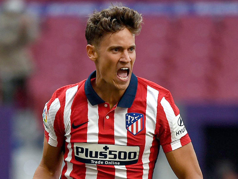 لاعب وسط أتلتيكو مدريد ماركوس يورينتي 