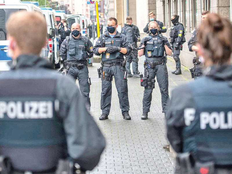 الشرطة الألمانية 