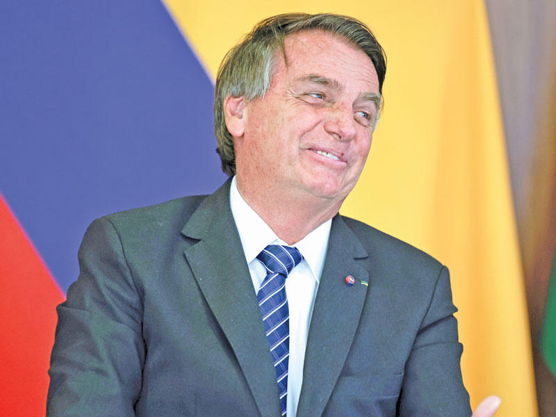 الرئيس جايير بولسونارو 