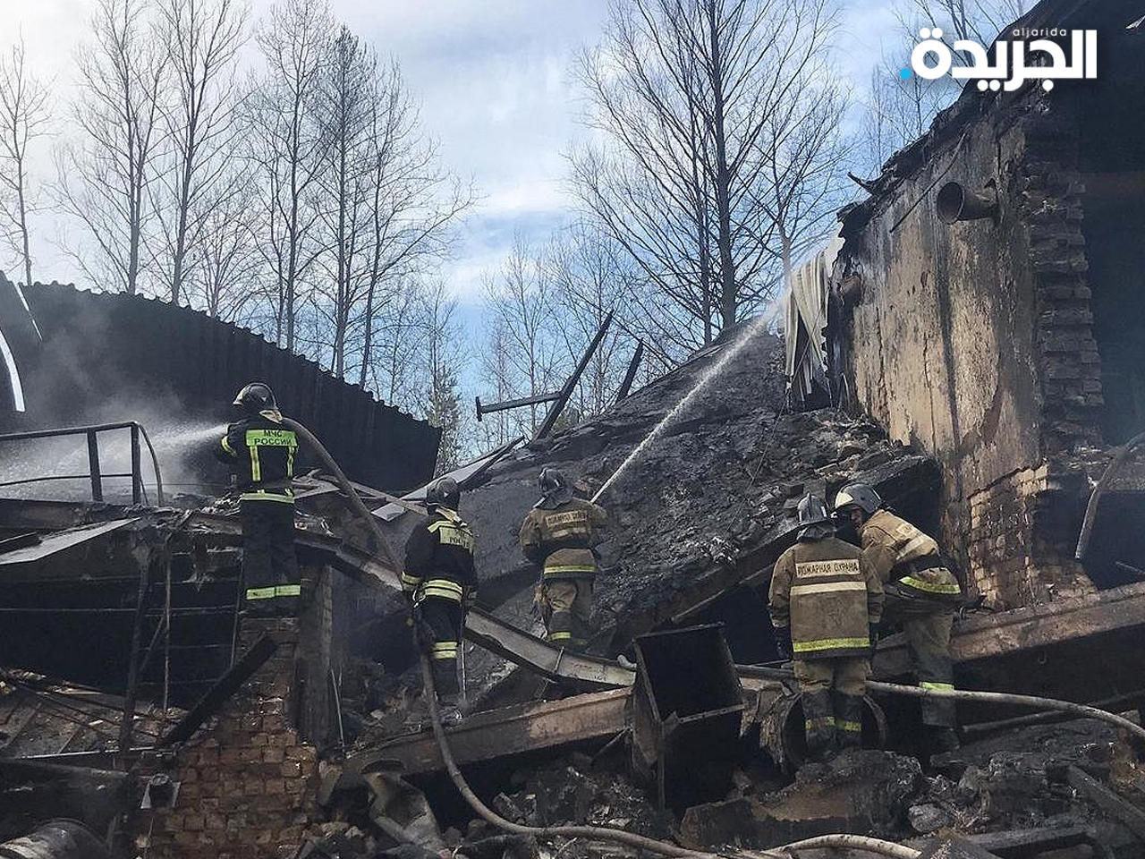 مقتل 17 شخصاً بانفجار بمصنع بارود في روسيا