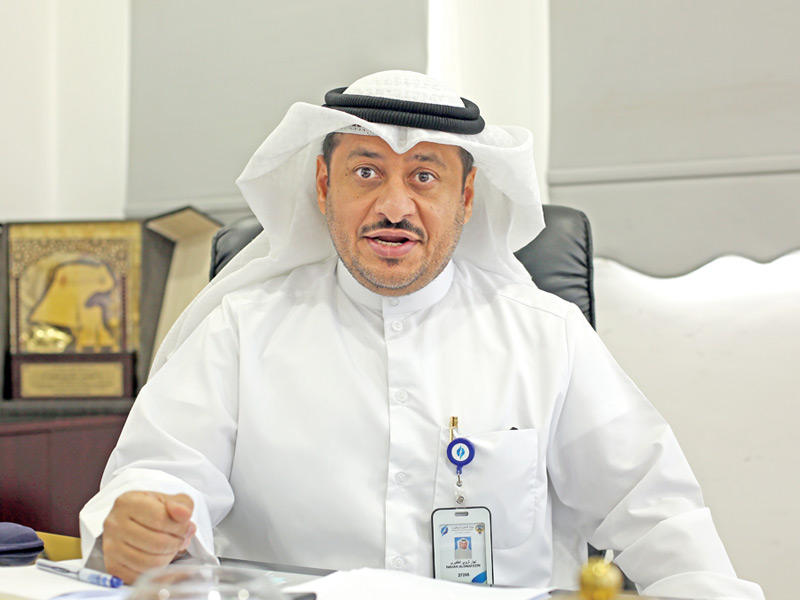  مدير إدارة صيانة محطات التحويل الرئيسية في قطاع شبكات النقل الكهربائية بوزارة الكهرباء والماء م. نهار الظفيري