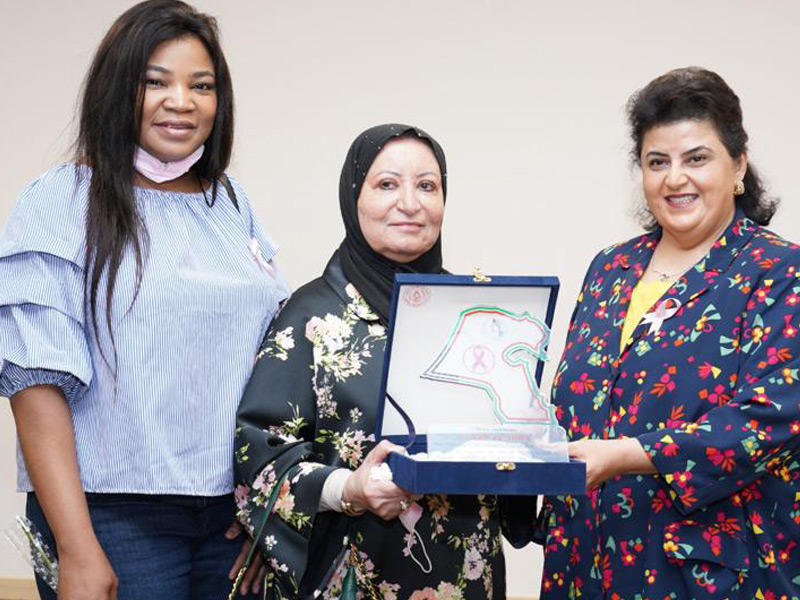 هالة البدر خلال تكريم اليوسفي