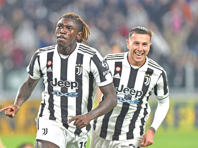 مويس كين وبيرنارديسكي نجما يوفنتوس