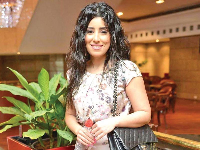 الفنانة أيتن عامر 