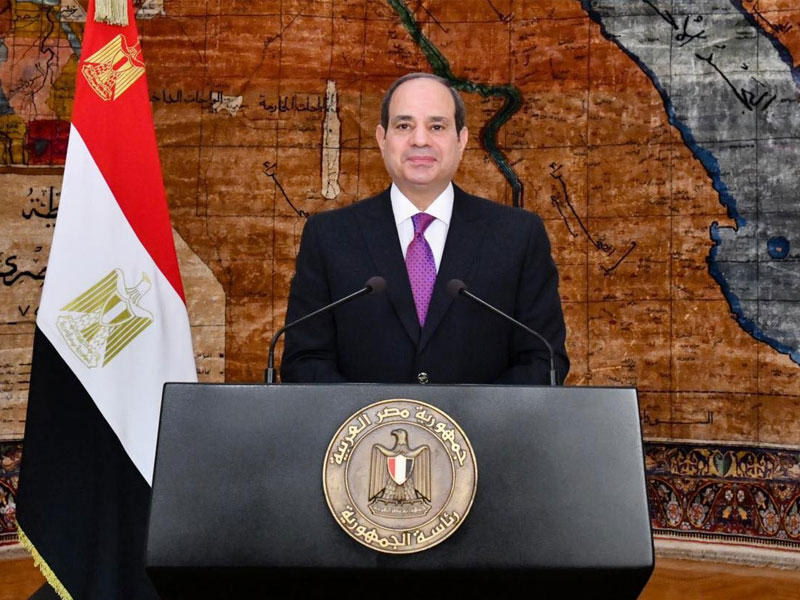 الرئيس المصري عبدالفتاح السيسي