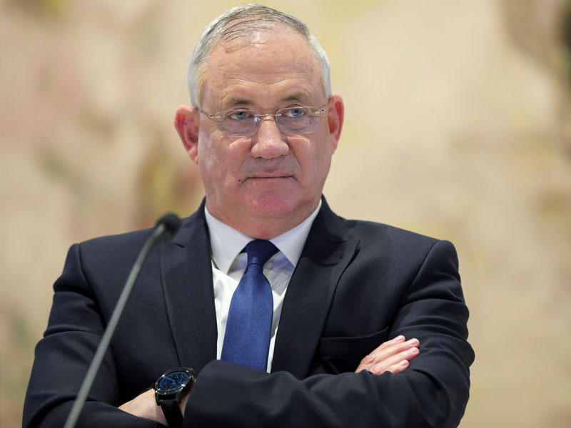 وزير الأمن الإسرائيلي بني غانتس 