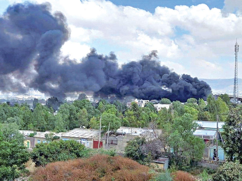 إثيوبيا تهاجم تيغراي جواً للمرة السابعة