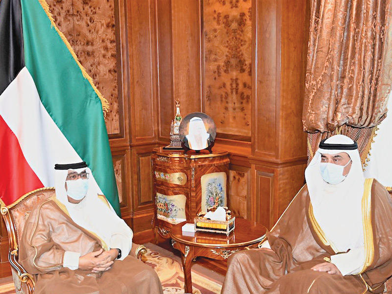 ولي العهد مستقبلاً رئيس مجلس الوزراء أمس