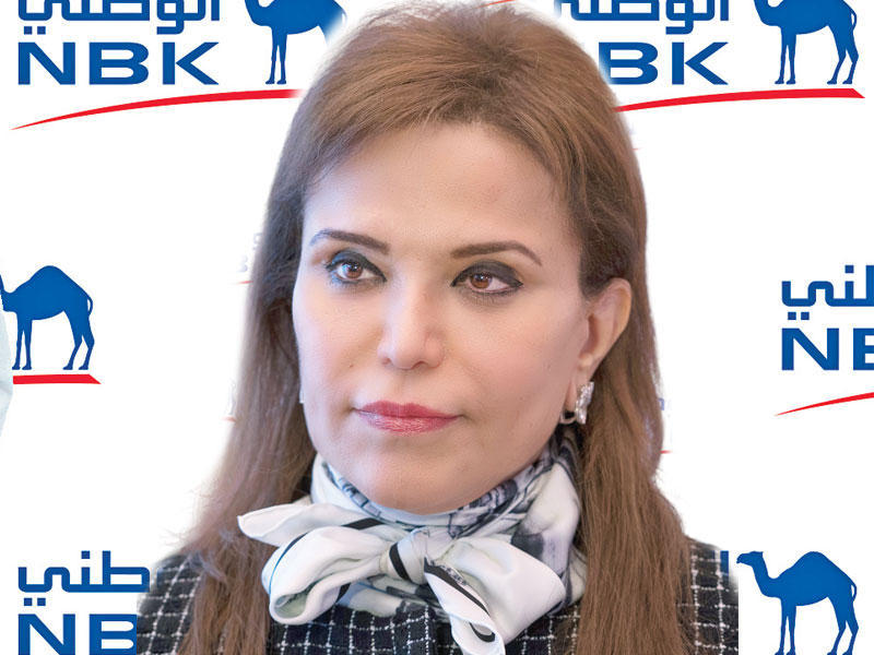  نائبة الرئيس التنفيذي لمجموعة بنك الكويت الوطني شيخة البحر 
