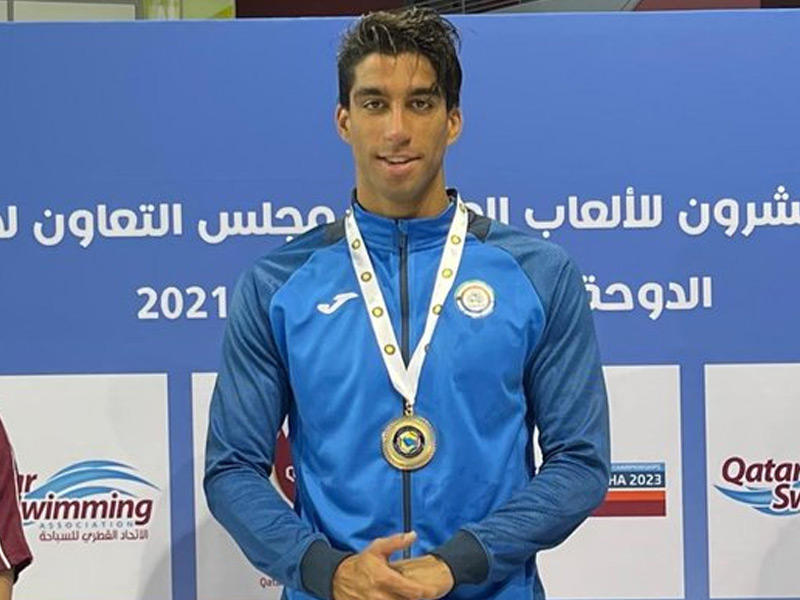  السباح وليد عبدالرزاق