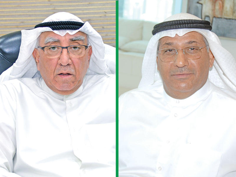 الرئيس التنفيذي لشركة إنجازات للتنمية العقارية، محمد الفرحان - نائب رئيس اتحاد العقاريين قيس الغانم