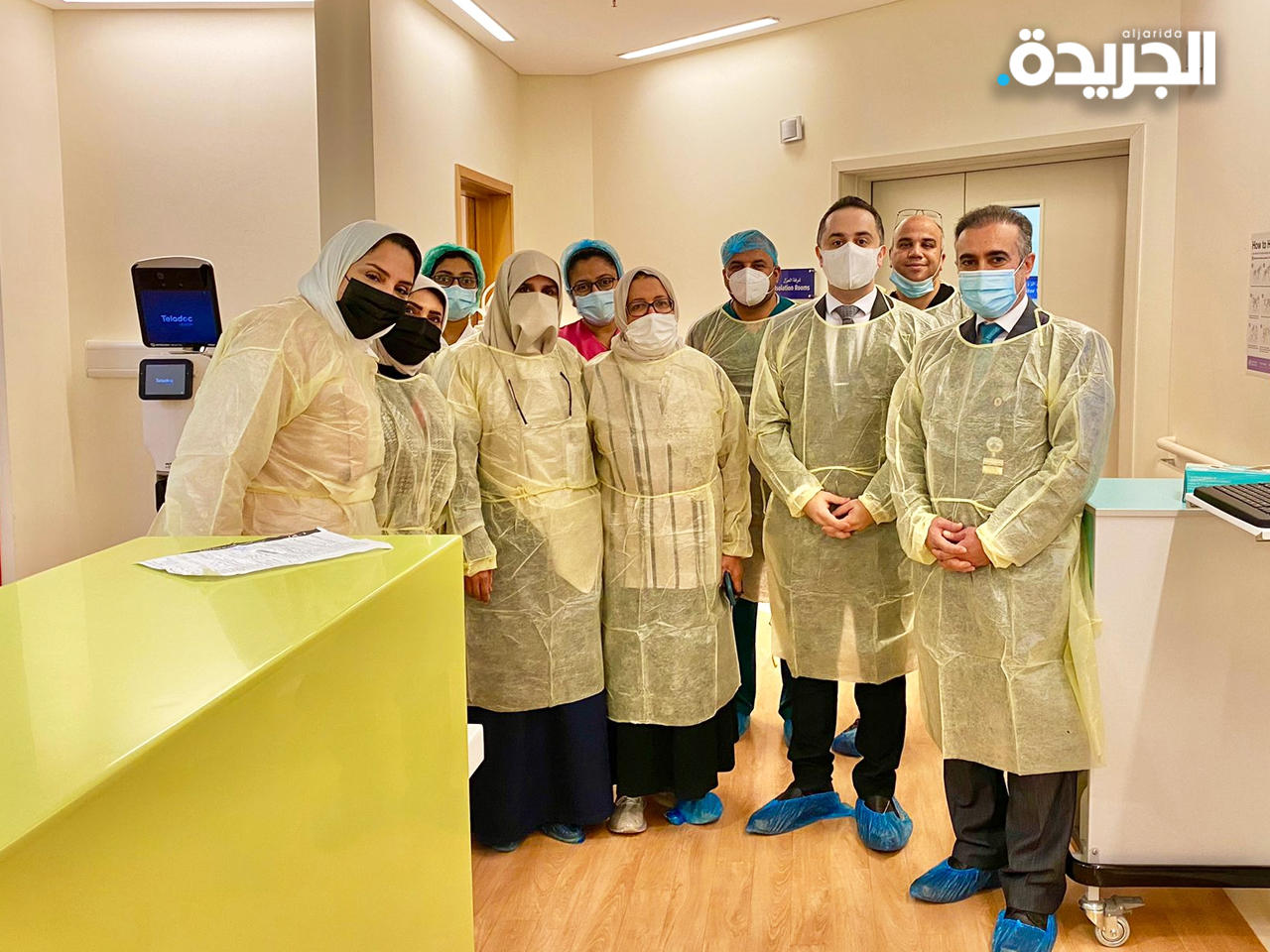 السند متوسطاً فريق العمليات