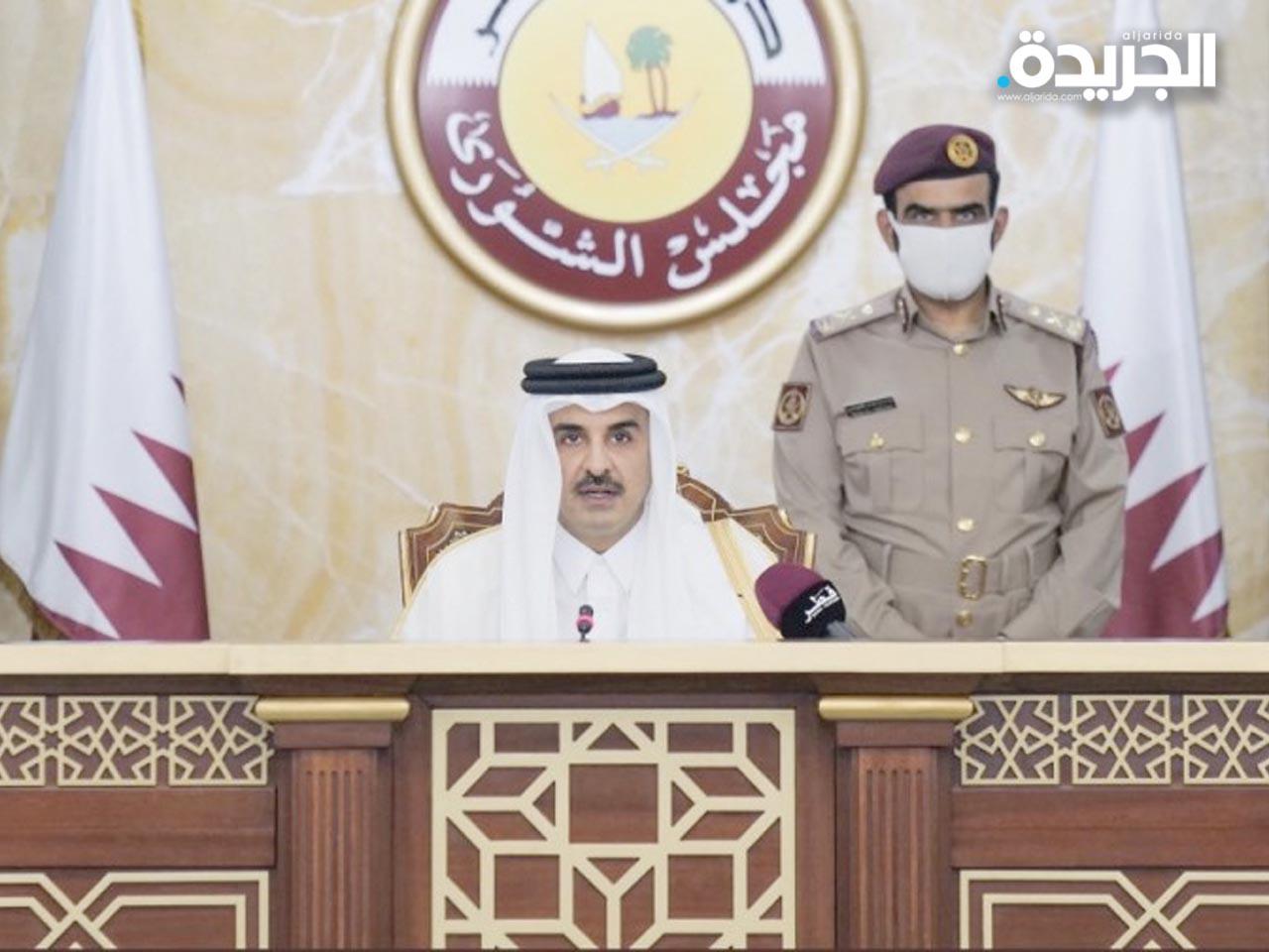 أمير دولة قطر الشيخ تميم بن حمد آل ثاني