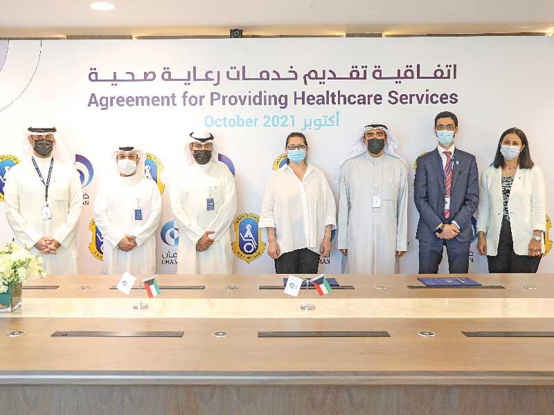 جانب من توقيع الاتفاقية