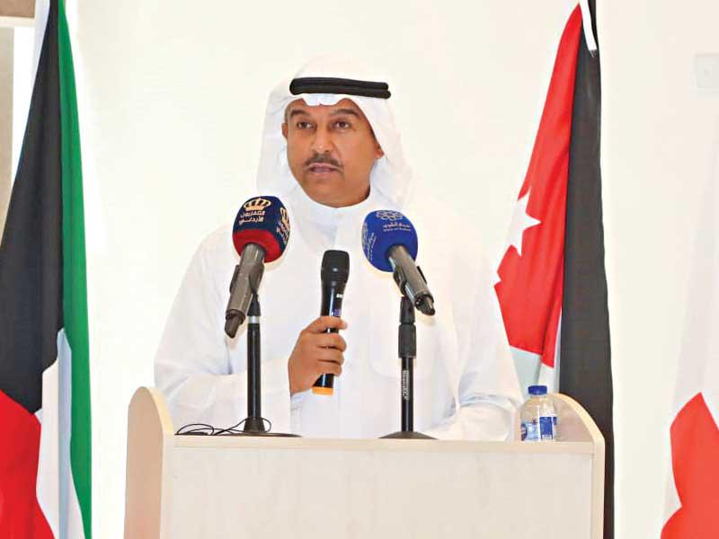 عبدالوهاب الرشود خلال كلمته في حفل توقيع الاتفاقية