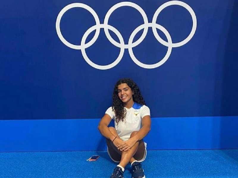 السباحة الكويتية الواعدة لارا دشتي 