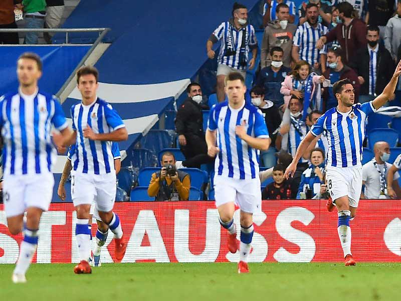 لاعبو ريال سوسيداد