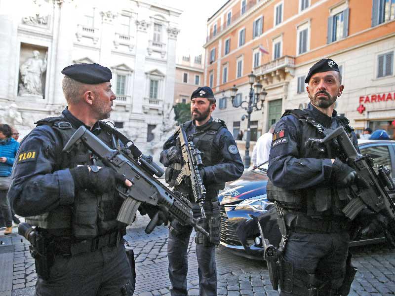 إيطاليا تعزز الأمن قبل قمة مجموعة العشرين