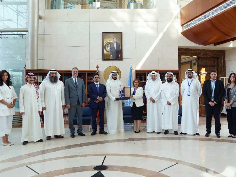 تكريم بيت الزكاة من قبل المفوضية