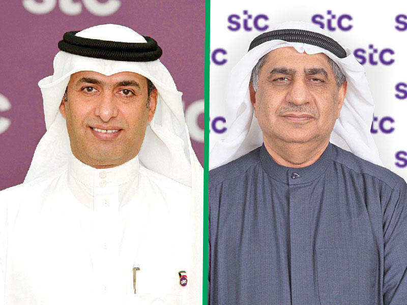 رئيس مجلس إدارة الشركة د. محمود عبدالرحمن - الرئيس التنفيذي للشركة المهندس مزيد الحربي 