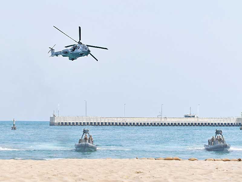 زوارق الدورية والإنزال السريع